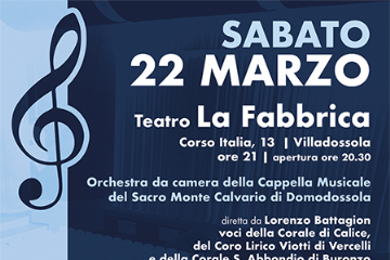 Requiem KV 626 di Mozart sabato 22 marzo al Teatro La Fabbrica