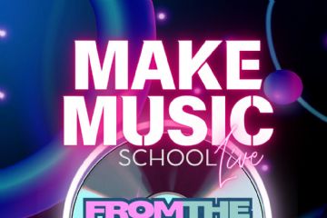 Sullo sfondo vinile Make Music school live from the 2000's domenica 25 maggio 2025 al teatro La Fabbrica di Villadossola ore 21