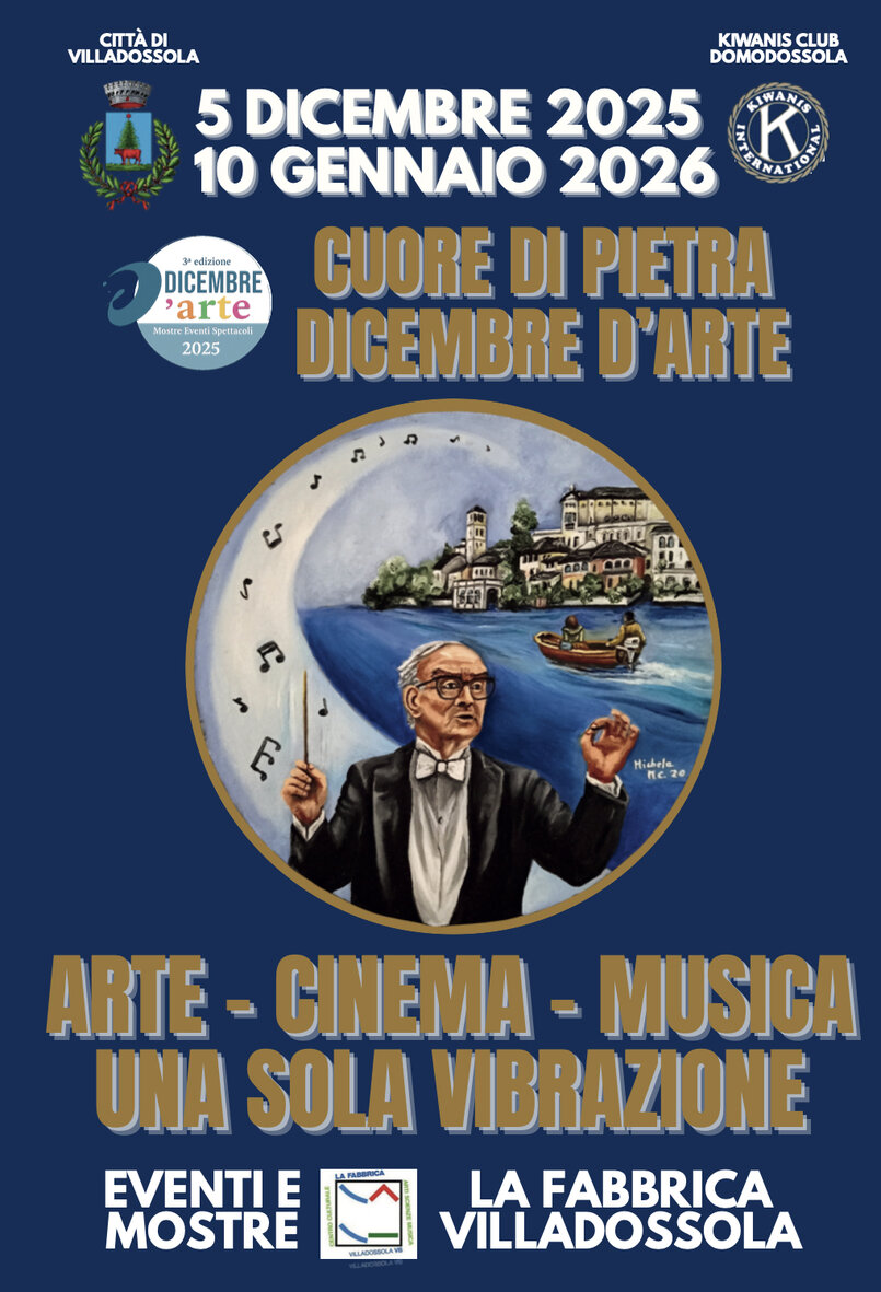 direttore d'orchestra con sfondo del mare