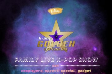 Tre ragazze su sfondo scuro