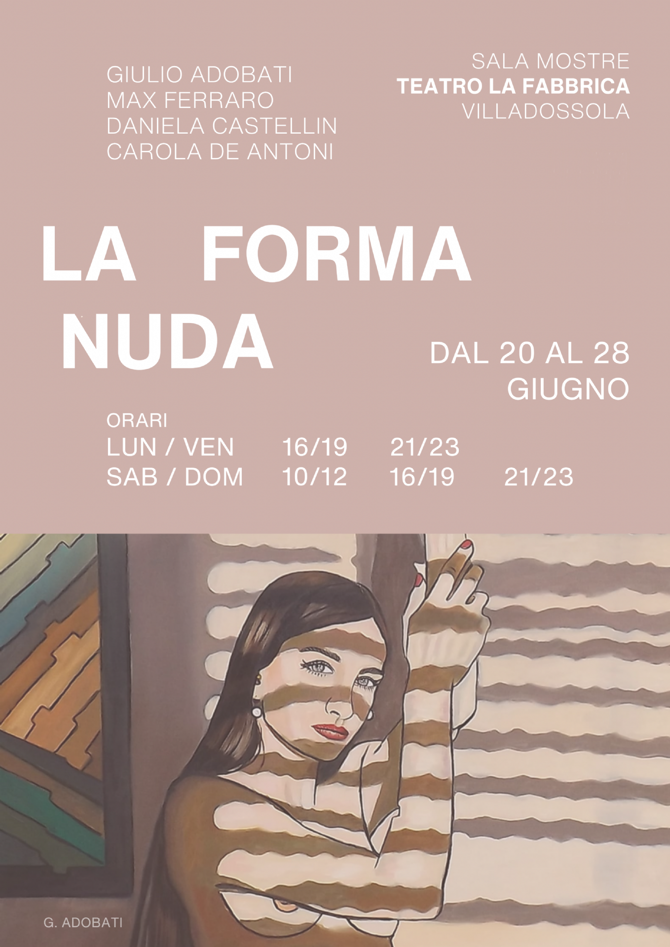 Disegno di figura femminile nuda