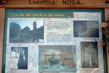 Località Noga - Cartello Turistico - Informativo